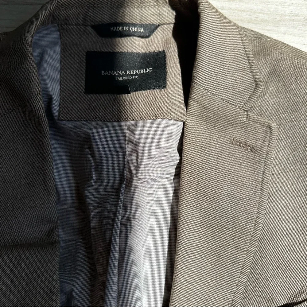 Banana Republic Men's Tan Blazer